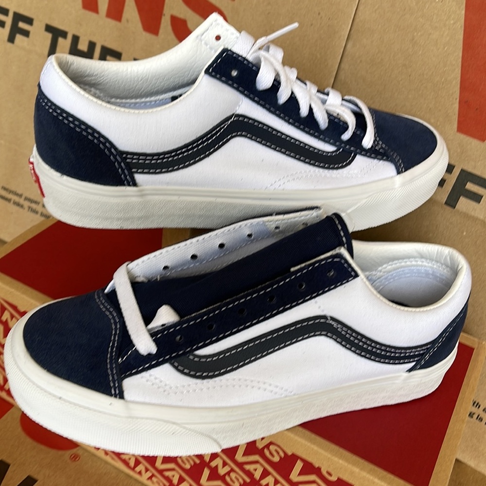 Vans Style 36 Classic Spot Dress Blues /True White WMNS - Picture 11 of 16